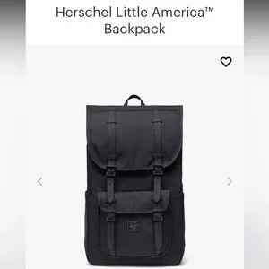COLOR DISCONTINUED Herschel Backpack Navy Blue Recycled Material Herschel Supply Company | Bags | Color Discontinued Herschel  main image 3
